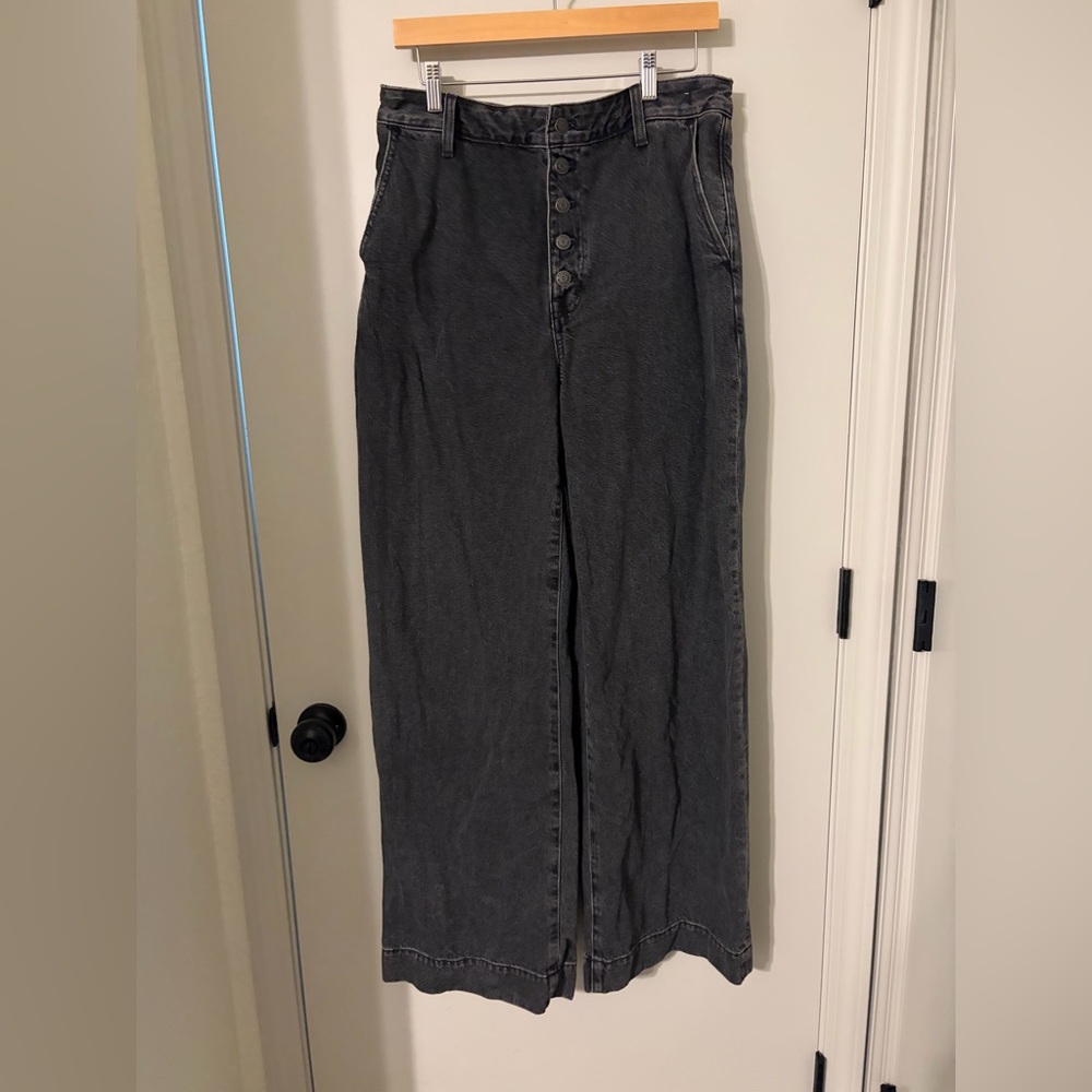 Madewell Curvy Superwide-leg Denim